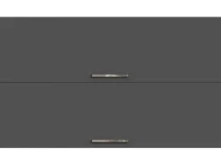 Held Möbel Küchen-Klapphängeschrank Sorrento 100x57x34cm Anthra.-WotanEiche