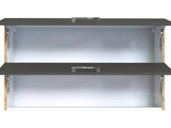 Held Möbel Küchen-Klapphängeschrank Sorrento 100x57x34cm Anthra.-WotanEiche