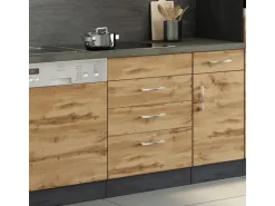 Held Möbel Küchen-KochfeldKüchen-Umbauschrank Sorrento 60 x 85 x 60cm