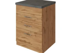 Held Möbel Küchen-Kochfeldumbauschrank Sorrento 60x85x60cm