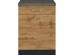 Held Möbel Küchen-Unterschrank Sorrento 50x85x60cm 1 Auszug Wotan.-Graf.