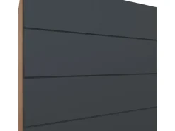 Held Möbel Küchenzeile 300 cm Matt Grau-Wotaneiche ohne E-Geräte