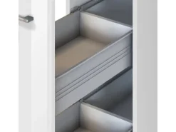 Held Möbel Küchenzeile Mailand 320 cm Weiß Hochglanz-Weiß Matt mit E-Geräten