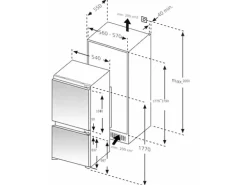 Held Möbel Küchenzeile Mailand 380 cm Grau Hochglanz-Grau Matt ohne E-Geräte