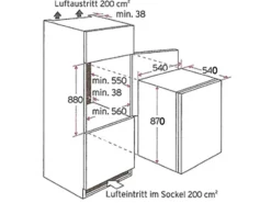 Held Möbel Küchenzeile Mailand 300 cm Grau Hochglanz-Grau Matt mit E-Geräten