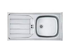 Held Möbel Küchenzeile Mailand 290 cm Weiß Hochglanz-Weiß Matt ohne E-Geräte