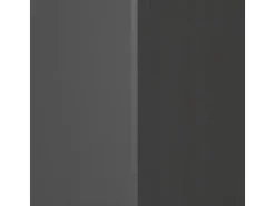 Held Möbel Küchenzeile Mailand 300 cm Grau Hochglanz-Grau Matt ohne E-Geräte