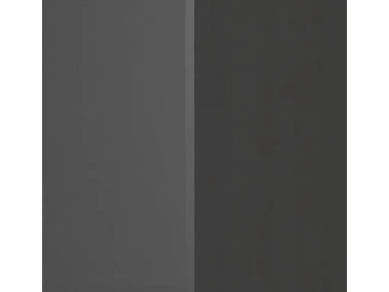 Held Möbel Küchenzeile Mailand 300 cm Grau Hochglanz-Grau Matt ohne E-Geräte