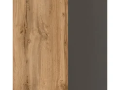 Held Möbel Küchenzeile Sorrento 360 cm Wotaneiche-Grafit ohne E-Geräte