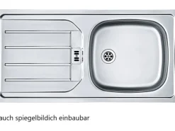 Held Möbel Küchenzeile Sorrento 360 cm Weiß-Wotaneiche