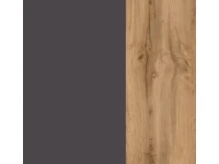 Held Möbel Küchenzeile Sorrento 360 cm Anthrazit-Wotaneiche