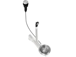 Helika Einbauspüle Esta 56 cm x 46 cm Elfenbein inkl. Druckknopfventil