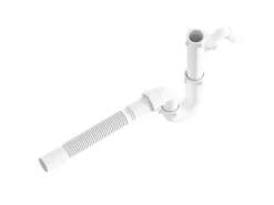 Helika Einbauspüle Tessa 49 cm x 51 cm Schwarz inkl. Grafitventil