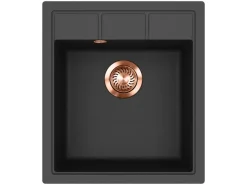 Helika Siebkorbventil Ø 11,4 cm manuelle Betätigung Kupferfarben