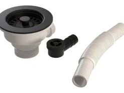 Helika Siebkorbventil Ø 11,4 cm manuelle Betätigung Schwarz