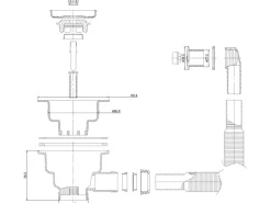 Helika Siebkorbventil Ø 11,4 cm manuelle Betätigung Schwarz
