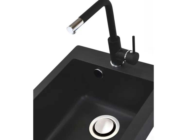 Helika Spülbeckenabfluss mit Druckknopf für Helika Ventil AQF-001