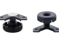 Hettich Distanzhalter für Hängeschränke Selbstklebend Kunststoff Schwarz 2 Stück