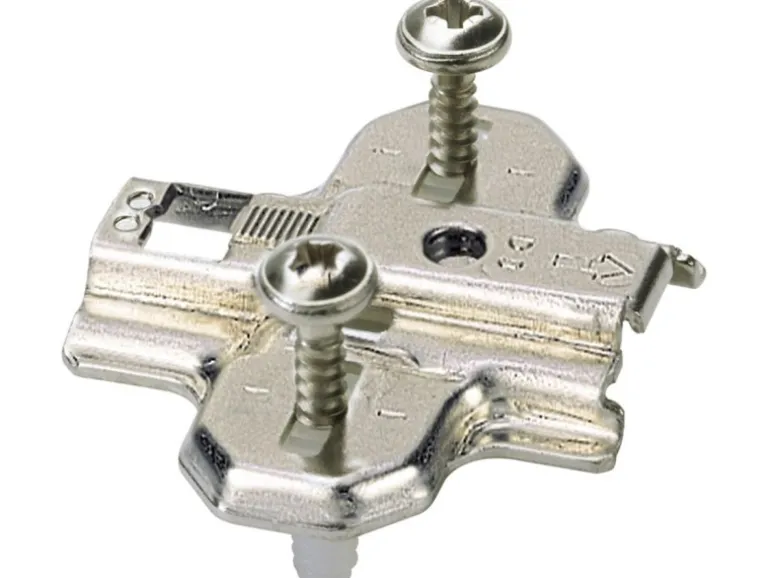 Hettich Kreuzmontageplatte für Ø 35 mm Topfscharniere 2 Stück