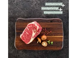 holz4home La Madera Schneidebrett Basic aus Eiche Dunkel