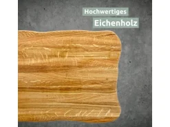 holz4home La Madera Schneidebrett Top aus Eiche Hell