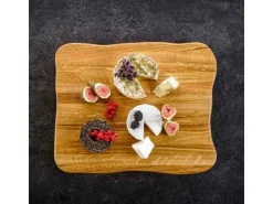 holz4home La Madera Schneidebrett Top aus Eiche Hell