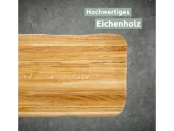 holz4home La Madera Steakbrett Master aus Eiche Hell