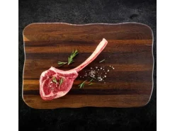 holz4homeLa Madera Steakbrett Master aus Eiche Dunkel