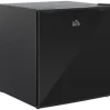 HOMCOM Mini Gefrierschrank  Stahl Kunststoff Schwarz 47L x 44,2B x 48,8H cm