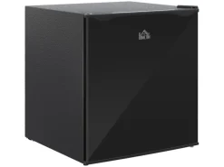 HOMCOM Mini Gefrierschrank  Stahl Kunststoff Schwarz 47L x 44,2B x 48,8H cm