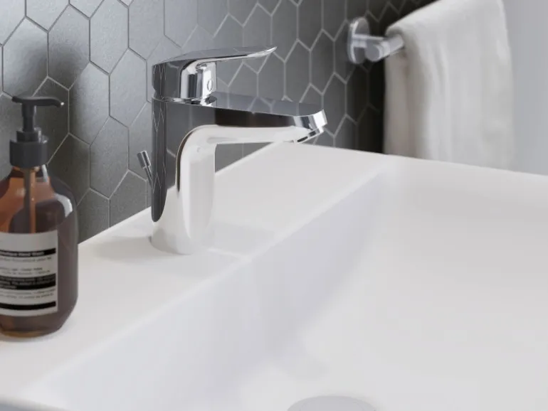 Ideal Standard Armaturenpaket Ceraflex inkl. Brausearmatur Chrom