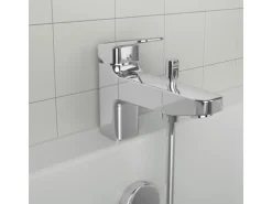 Ideal Standard Badearmatur Wannenrand Ceraplan Chrom für Wannenrand