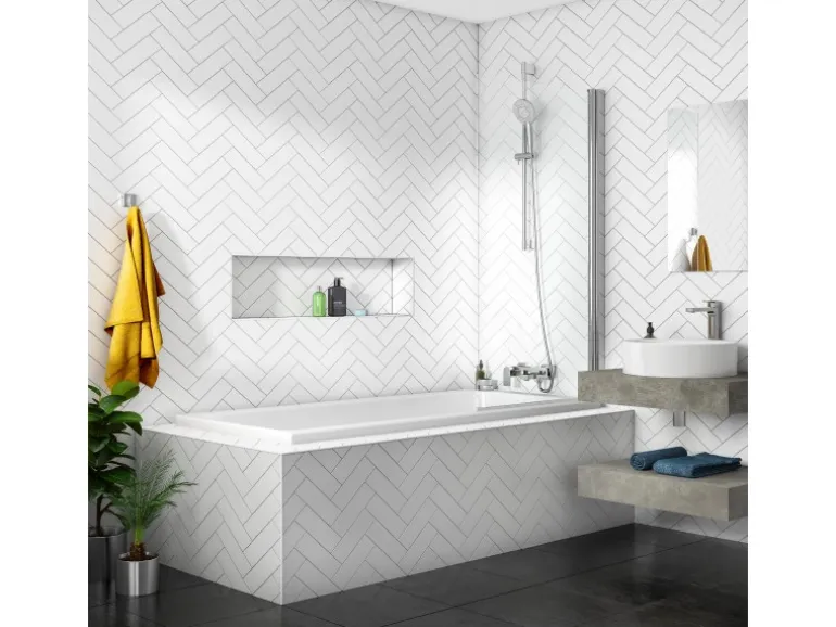 Ideal Standard Badearmatur Edge Aufputz Chrom