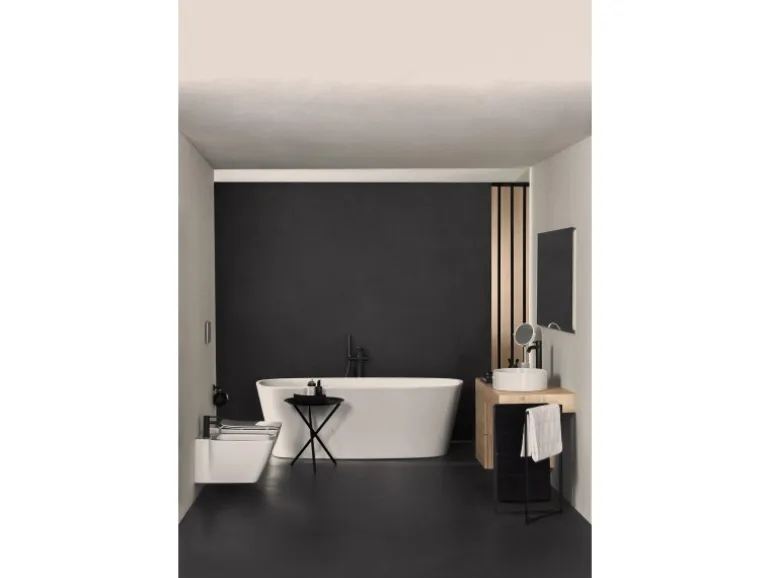 Ideal Standard Bidetarmatur Ceraline Schwarz matt