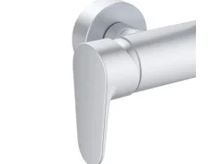 Ideal Standard Duschsystem Einhebel-Armatur mit Regen- und Handbrause Silver