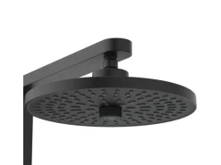 Ideal Standard Duschsystem Einhebel-Armatur mit 2 Brausen Schwarz Matt