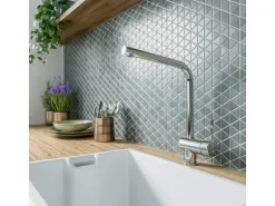 Ideal Standard Küchenarmatur Ceralook hoher Auslauf Chrom