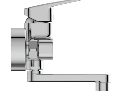 Ideal Standard Wand-Waschtischarmatur Ceraplan Chrom Aufputz