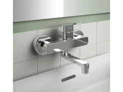 Ideal Standard Wand-Waschtischarmatur Ceraplan Chrom Aufputz