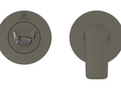 Ideal Standard Wand-Waschtischarmatur Connect Air Ausladung 22,5cm Magnetic Grey