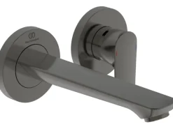 Ideal Standard Wand-Waschtischarmatur Connect Air Ausladung 18,5cm Magnetic Grey