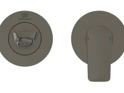 Ideal Standard Wand-Waschtischarmatur Connect Air Ausladung 18,5cm Magnetic Grey