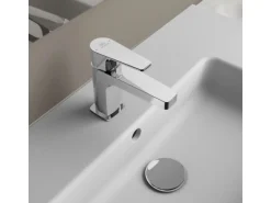 Ideal Standard Waschtischarmatur Cerafine D H80 ohne Ablaufgarnitur Chrom