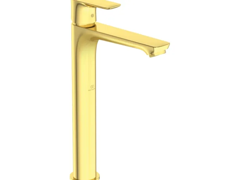 Ideal Standard Waschtischarmatur Connect Air verl.Sockel o.Ablaufg. Brushed Gold