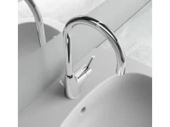 Ideal Standard Waschtischarmatur Ceraline mit hohem Auslauf Chrom