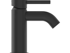 Ideal Standard Waschtischarmatur Ceraline mit PushOpen-Ventil Silk Black