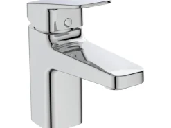 Ideal Standard Waschtischarmatur Ceraplan Chrom ohne Ablaufgarnitur m. Kette H75