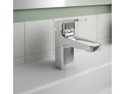 Ideal Standard Waschtischarmatur Ceraplan Chrom ohne Ablaufgarnitur m. Kette H75