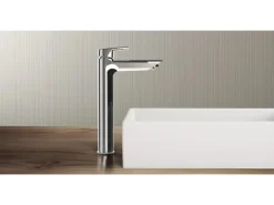 Ideal Standard Waschtischarmatur Tesi verlängerter Sockel o.Ablaufgarnitur Chrom