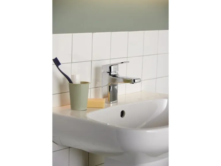 Ideal Standard Waschtischarmatur Ceraplan Chrom H75 Idealfix-Befestigung